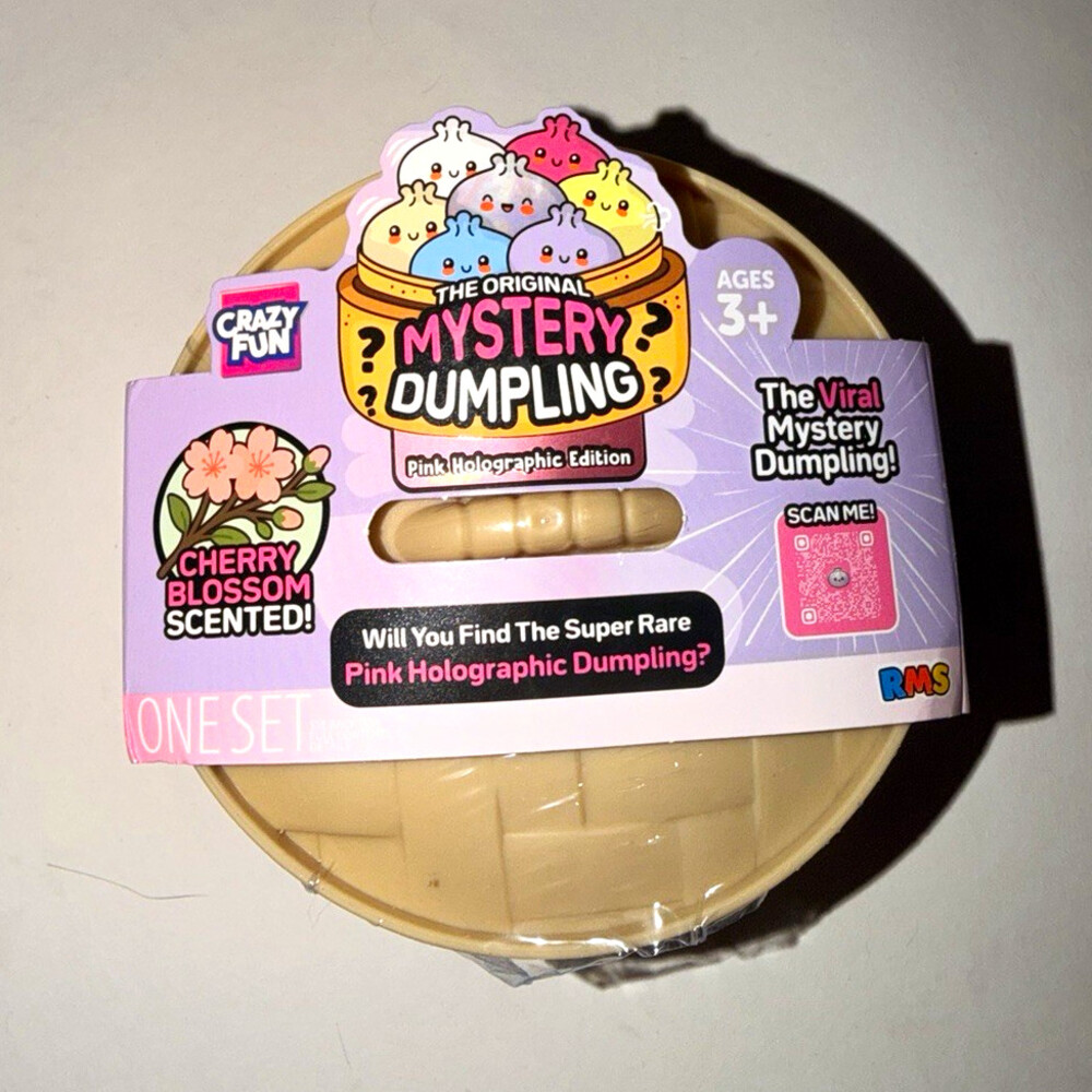 Crazy Fun Mystery Dumpling Pink Holographic Edition Scented Blind Pack